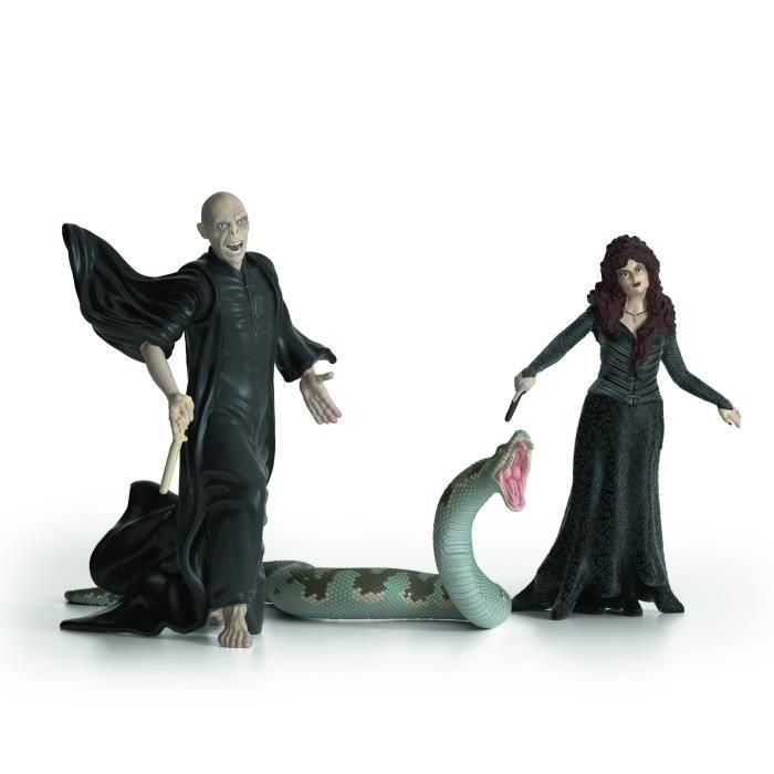 SCHLEICH- Caja Voldemort Nagini y Bellatrix- 42684- Gama Harry Potter 1