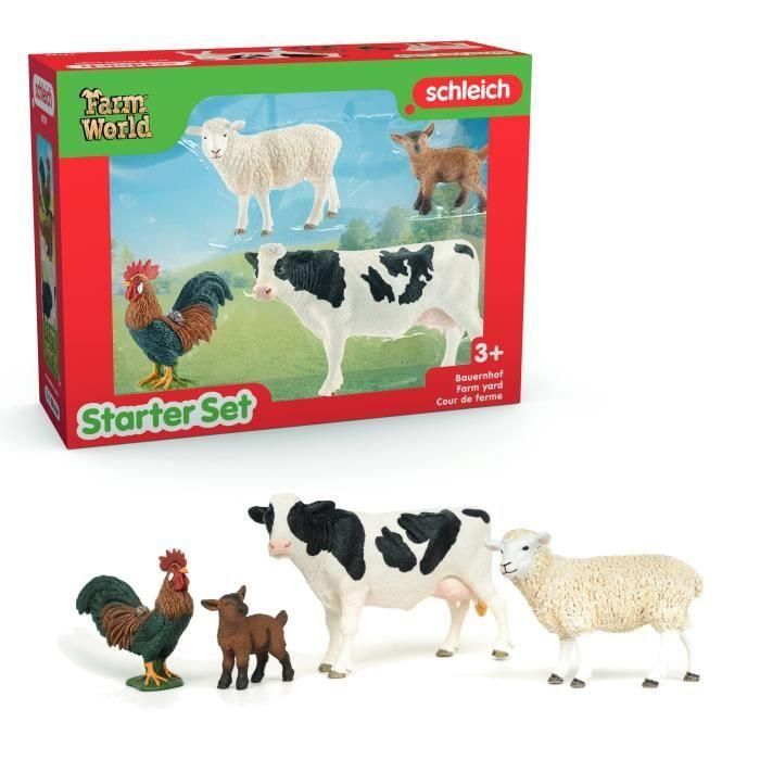 Mis primeros animales de granja, Schleich Animal Box, SCHLEICH 42729 Farm World, 5 años