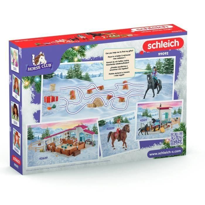 Calendario de Adviento Horse Club, SCHLEICH 99092 Club, 24 súper sorpresas para los fanáticos de los caballos 3