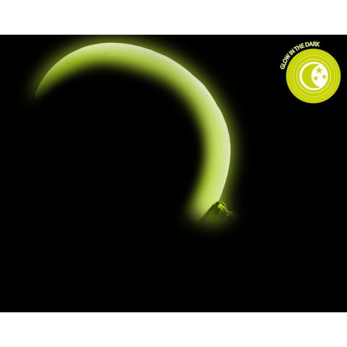 Hoz Ensangrentada Luminiscente Halloween 36 cm Accesorio para Disfraz 1