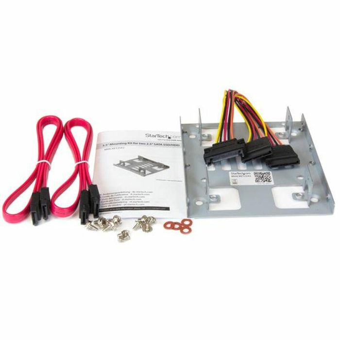 Adaptador Startech BRACKET25X2 Acero 2,5" SSD/HDD 2,5" 2 Adaptador Startech BRACKET25X2 Acero 2,5" SSD/HDD 2,5" 2