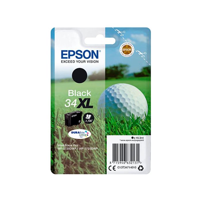 Cartucho de Tinta Original Epson 34XL Negro 1