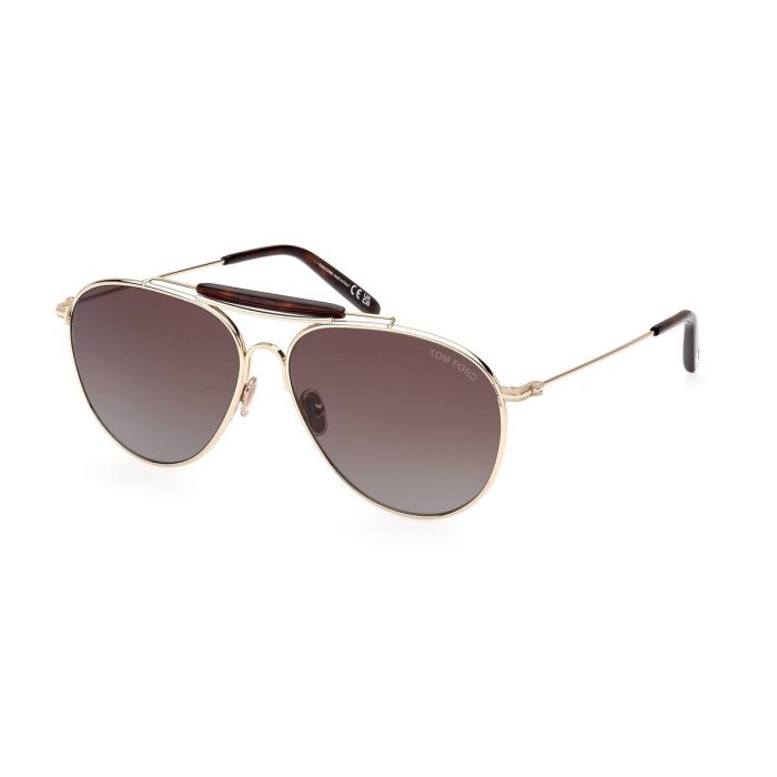 Gafas de Sol Hombre Tom Ford FT0995-32F Dorado ø 59 mm