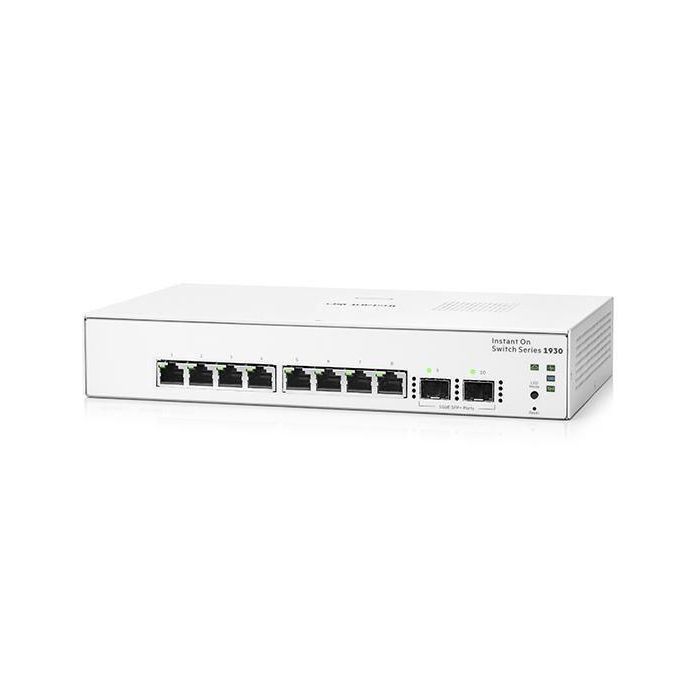 Aruba Instant On 1930 8G 2SFP Switch Gigabit Ethernet L2+ Gestionado en Nube PoE+ Aruba Instant On 1930 8G 2SFP Switch Gigabit Ethernet L2+ Gestionado en Nube PoE+