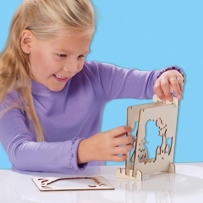 Caja de sombras con tema de cuento de hadas (brilla en la oscuridad) - SES CREATIVE 1 Caja de sombras con tema de cuento de hadas (brilla en la oscuridad) - SES CREATIVE 1