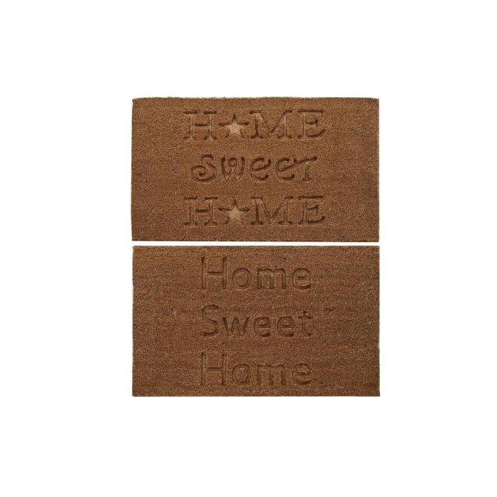 DKD Home Decor Felpudo Basicos de Coco y Goma Marrón 45x75x2.3 cm Pack 2 Unidades DKD Home Decor Felpudo Basicos de Coco y Goma Marrón 45x75x2.3 cm Pack 2 Unidades