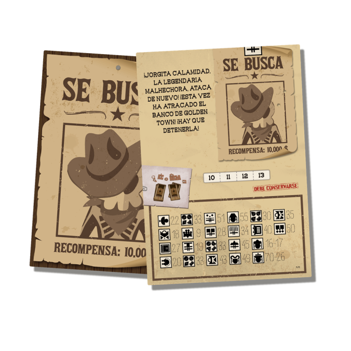 Juego de mesa Unlock! Kids Stories from the past 2