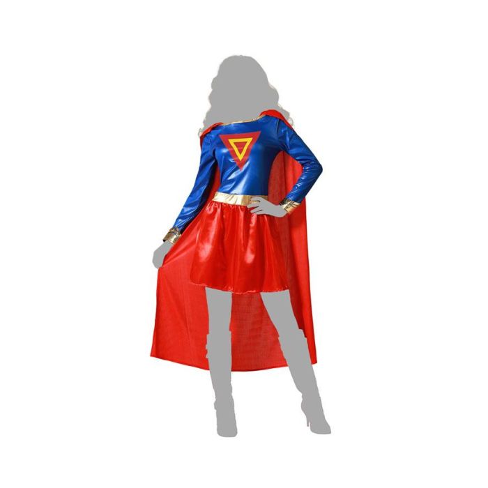 Disfraz Heroe Comic Azul Adulto Fantástico XL 4 Disfraz Heroe Comic Azul Adulto Fantástico XL 4
