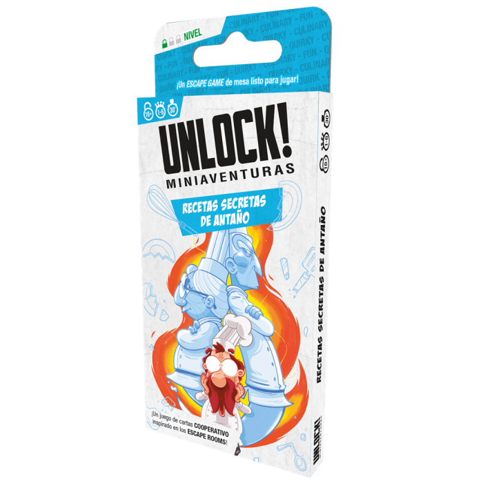 Unlock! Miniaventuras Recetas secretas de antaño