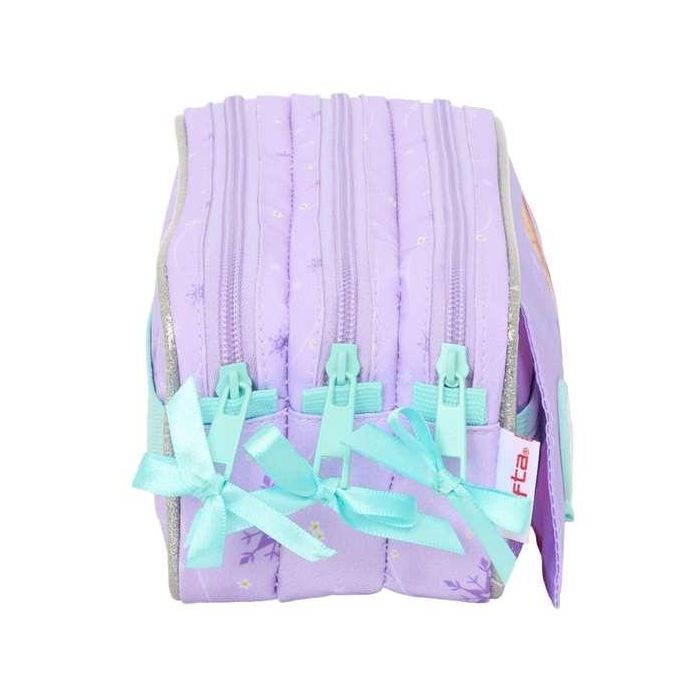 Portatodo Triple Frozen Spirit Lila 21,5 x 10 x 8 cm 2 Portatodo Triple Frozen Spirit Lila 21,5 x 10 x 8 cm 2