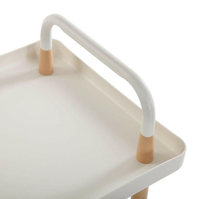 Carrito Verdulero Versa Blanco Metal Polipropileno (36 x 85 x 53,5 cm) 2