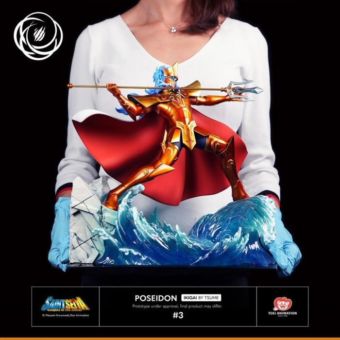 Figura Tsume Art Saint Seiya Poseidon 1 Figura Tsume Art Saint Seiya Poseidon 1