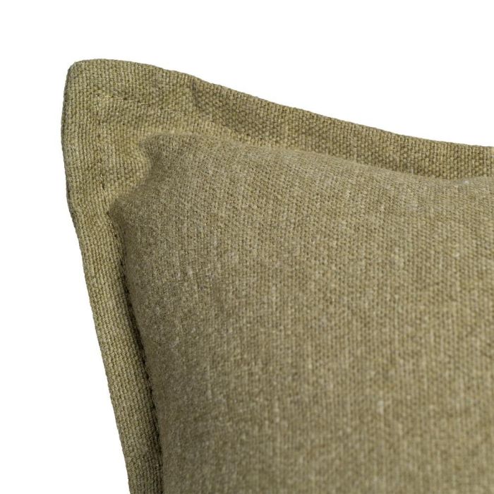 Cojín Verde 85%Algodón-15%Lino 50 X 50 cm