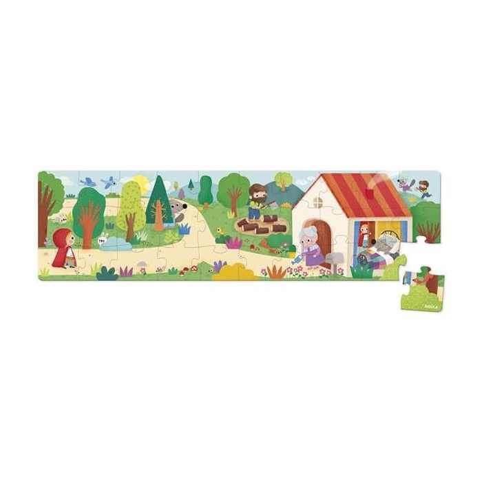 Puzzle XXL caperucita roja. combina dos conceptos en uno, puzzle para construir y cuento para leer. 11 Puzzle XXL caperucita roja. combina dos conceptos en uno, puzzle para construir y cuento para leer. 11