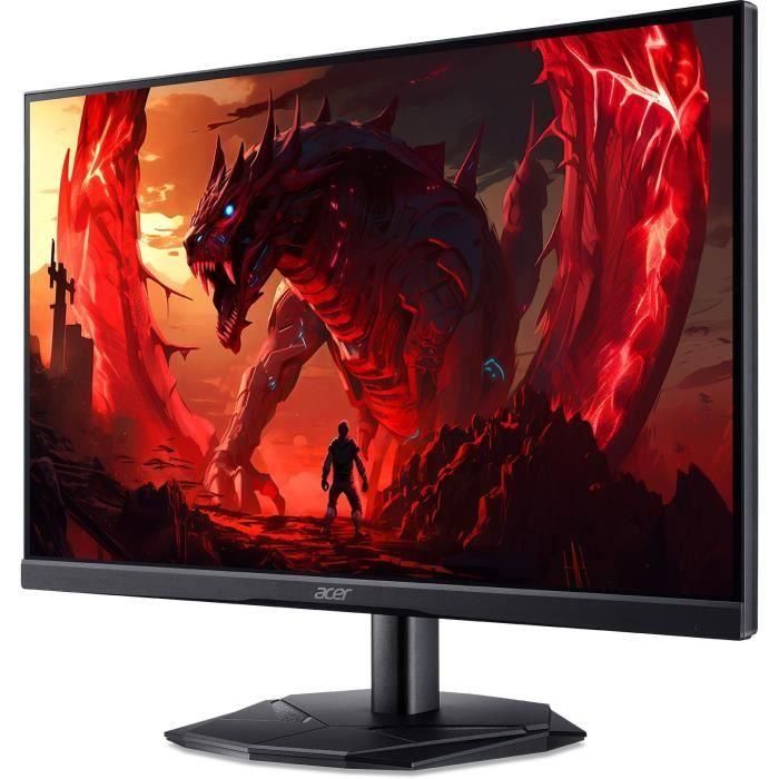 Pantalla de PC - ACER - KG241Y P3bip - 23,8 FHD - Panel VA - 180 Hz - 0,5 ms - 1 HDMI 1 DP - AMD FreeSync Premium - Negro 4