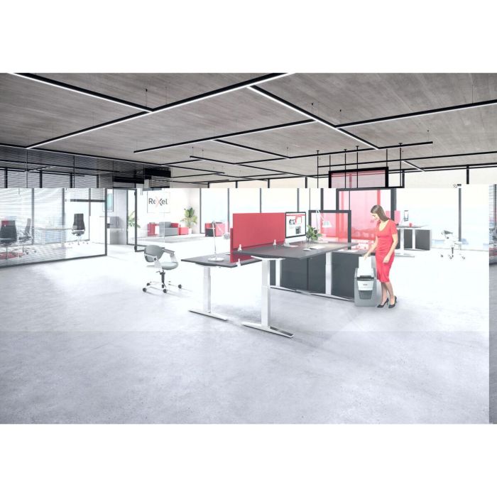 Trituradora de Papel Micro Corte Rexel Optimum Auto+ 100M Micro corte P-5 (2 x 15 mm) 1