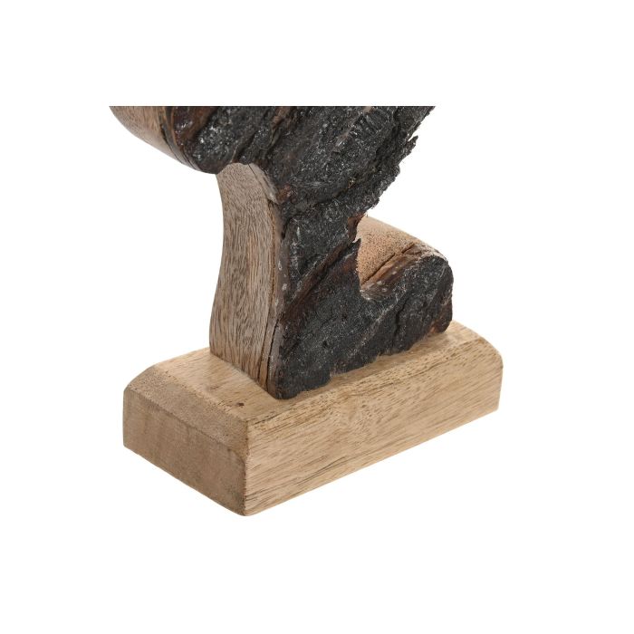 Figura Cottage DKD Home Decor Marron 5 x 30.5 x 15 cm Set de 2 (4 Unidades) 2