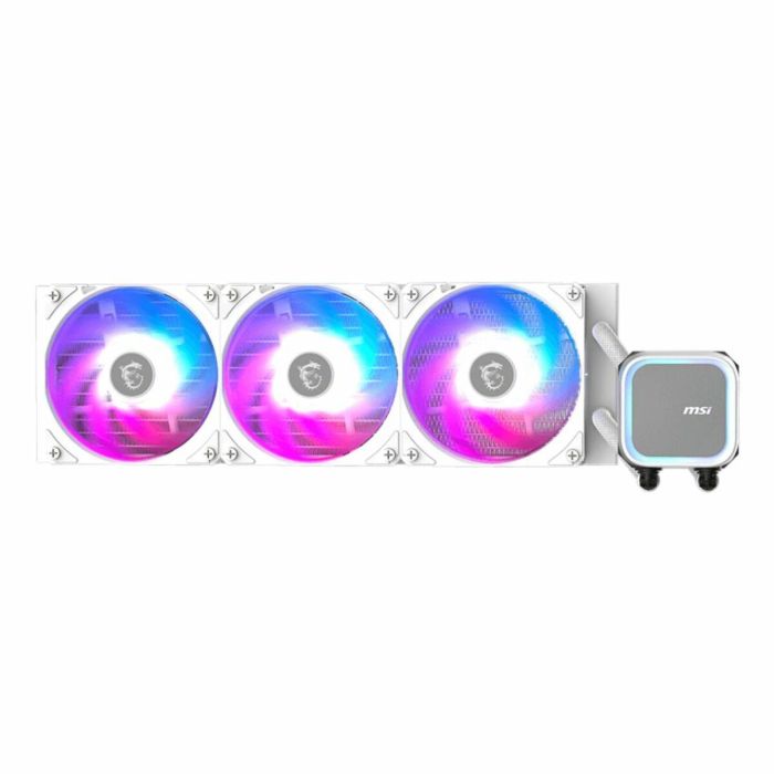 MSI MAG Coreliquid Kit Refrigeración Líquida AIO 3 Ventiladores RGB Blanco Compatible Intel LGA 1700/1851 AMD AM4/AM5 24 MSI MAG Coreliquid Kit Refrigeración Líquida AIO 3 Ventiladores RGB Blanco Compatible Intel LGA 1700/1851 AMD AM4/AM5 24
