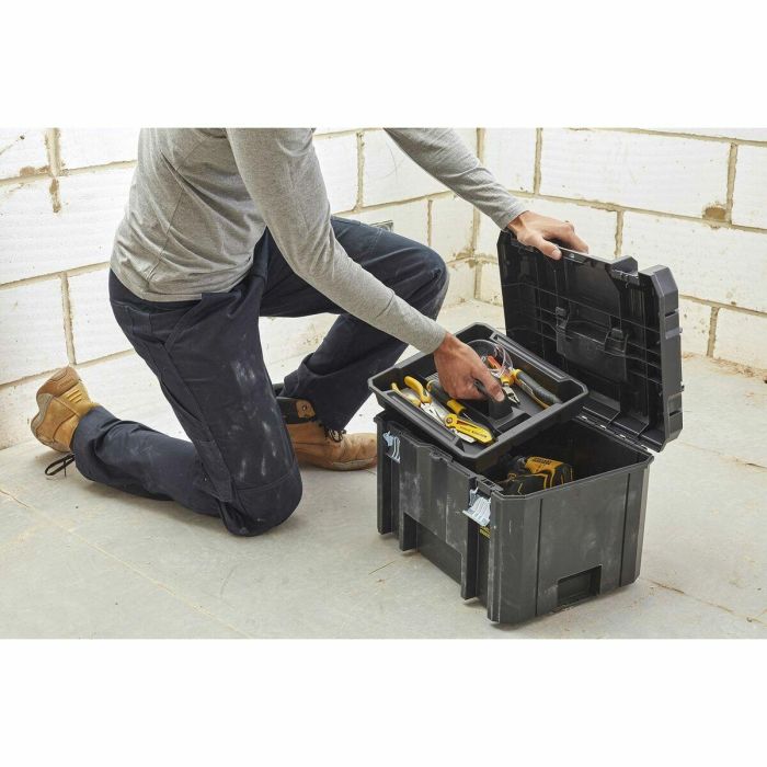 Caja de Herramientas Stanley Metal Polipropileno Plástico 1 Compartimento 6 Caja de Herramientas Stanley Metal Polipropileno Plástico 1 Compartimento 6