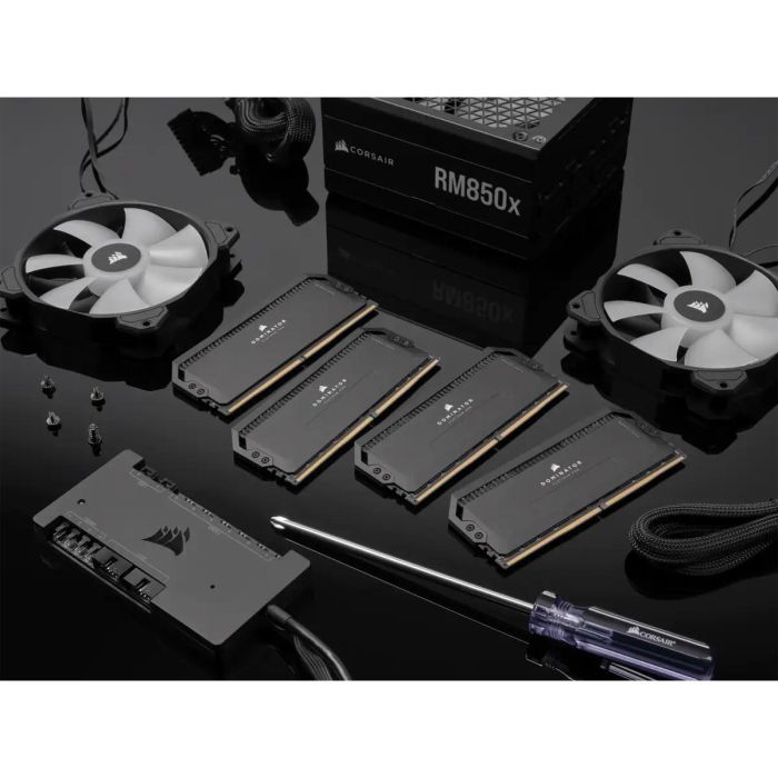 Corsair Dominator Platinum RGB DDR5 32GB (2x16GB) PC 6400 CL32 Kit Memoria RAM 2 Corsair Dominator Platinum RGB DDR5 32GB (2x16GB) PC 6400 CL32 Kit Memoria RAM 2