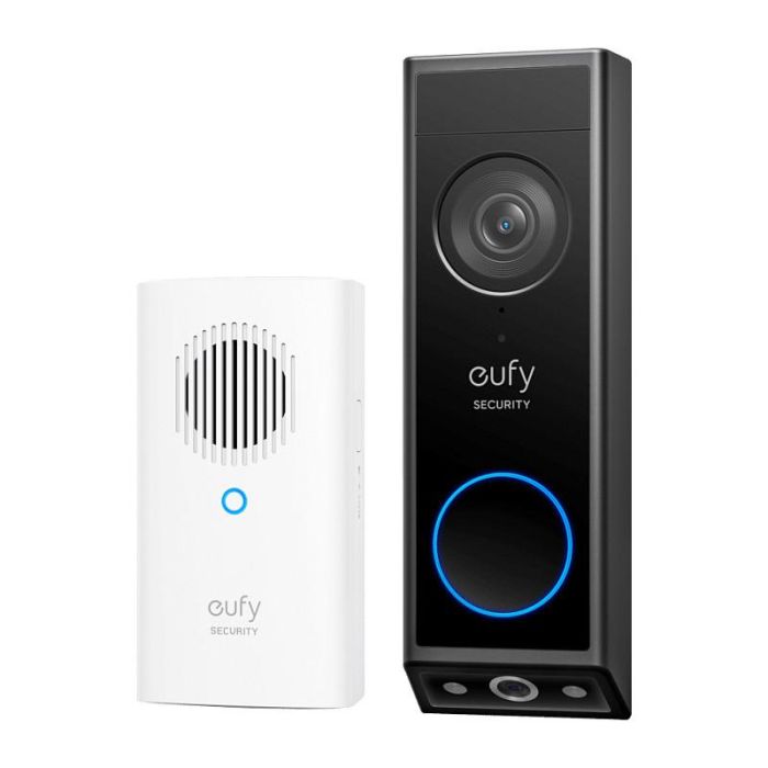 Eufy Video Doorbell E340 - Timbre con Cámara Doble 2K Full HD, Visión Nocturna a Color, por Cable o Batería, Almacenamiento Local Hasta 128 GB, Sin Cuotas Mensuales 0 Eufy Video Doorbell E340 - Timbre con Cámara Doble 2K Full HD, Visión Nocturna a Color, por Cable o Batería, Almacenamiento Local Hasta 128 GB, Sin Cuotas Mensuales 0