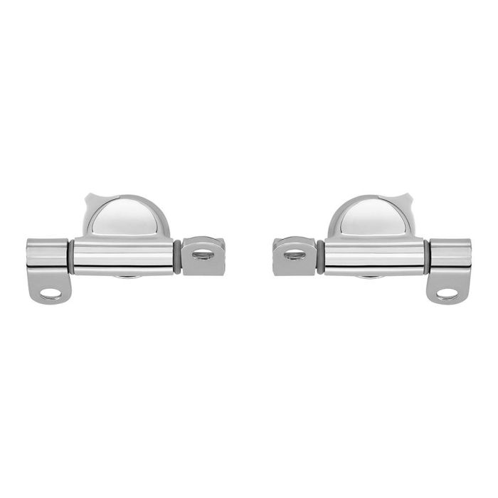 Roca ai0002100r Kit 2 Bisagras para Asiento Desmontable Roca Dama Senso o Giralda con Pestaña Rápida