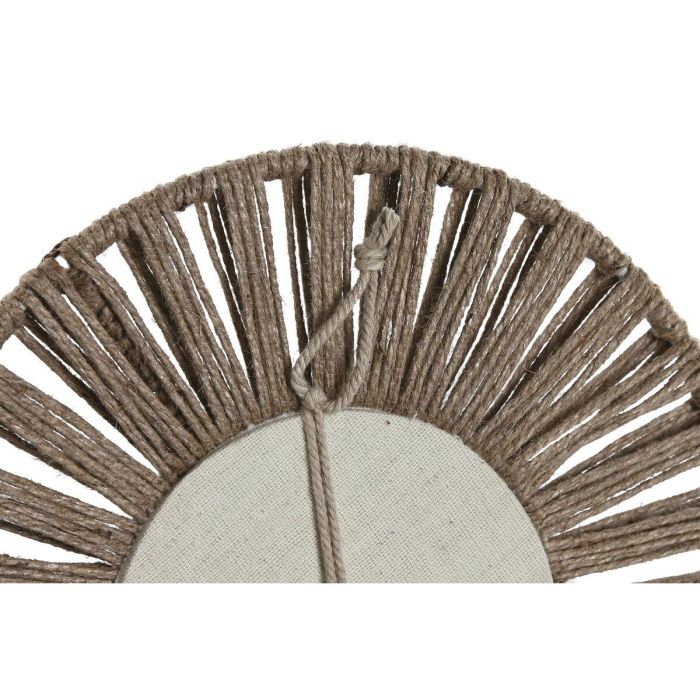 Juego de Espejos Home ESPRIT Natural Tropical 20 x 1 x 20 cm (3 Piezas) 1 Juego de Espejos Home ESPRIT Natural Tropical 20 x 1 x 20 cm (3 Piezas) 1