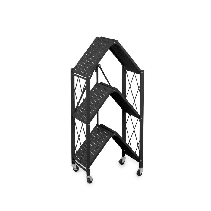 Confortime Estantería Plegable 3 Niveles 71 x 34 x 86 cm 5