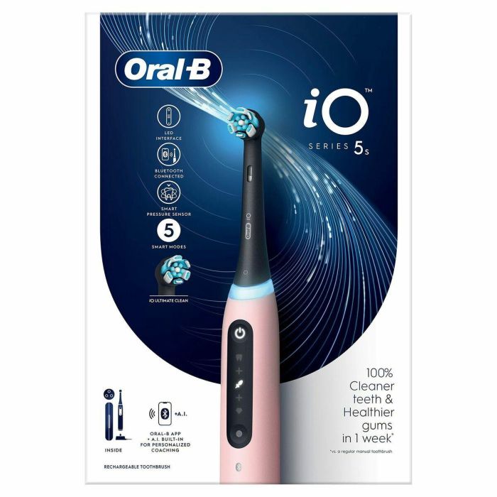 Cepillo de Dientes Eléctrico Oral-B IO 5S Rosa 0 Cepillo de Dientes Eléctrico Oral-B IO 5S Rosa 0