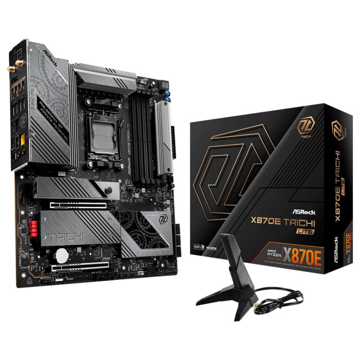 ASRock X870E Taichi Lite Placa Base AM5 DDR5 para Procesadores AMD Ryzen 7000 8000 9000 Series ASRock X870E Taichi Lite Placa Base AM5 DDR5 para Procesadores AMD Ryzen 7000 8000 9000 Series