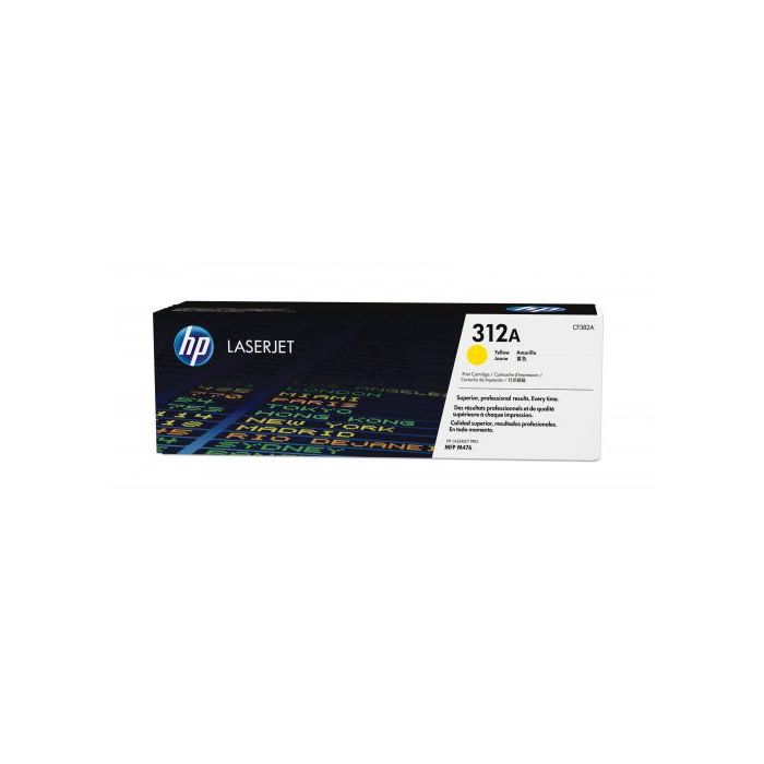 Hp Toner Amarillo Laserjet Pro Mfp M476 - Nº 312A