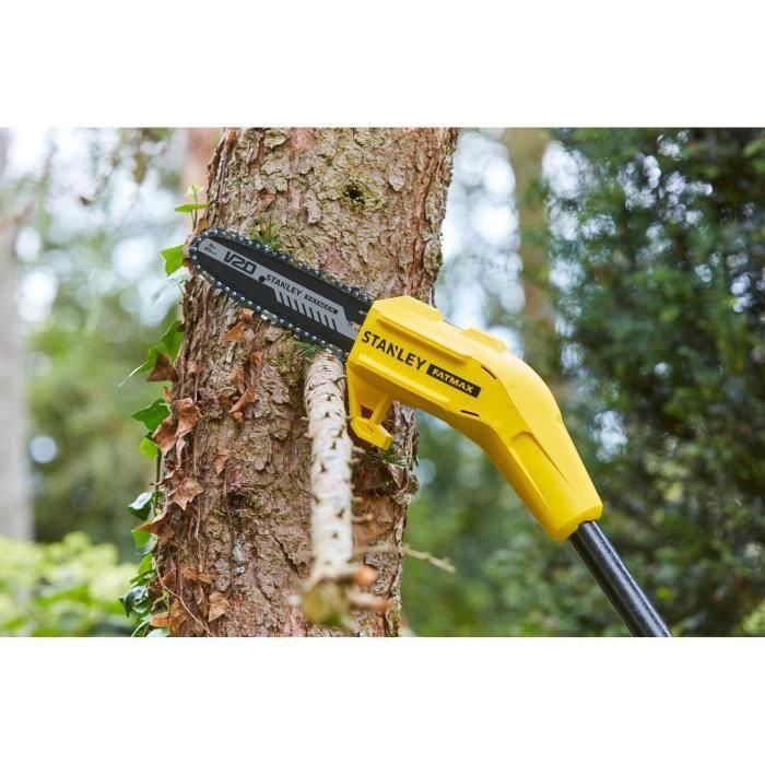 Podadora de pértiga inalámbrica - Stanley Fatmax - SFMCPS415B-XJ - 18 V - Cadena de 20 cm - Hasta 4,5 m - Batería no incluida 3 Podadora de pértiga inalámbrica - Stanley Fatmax - SFMCPS415B-XJ - 18 V - Cadena de 20 cm - Hasta 4,5 m - Batería no incluida 3