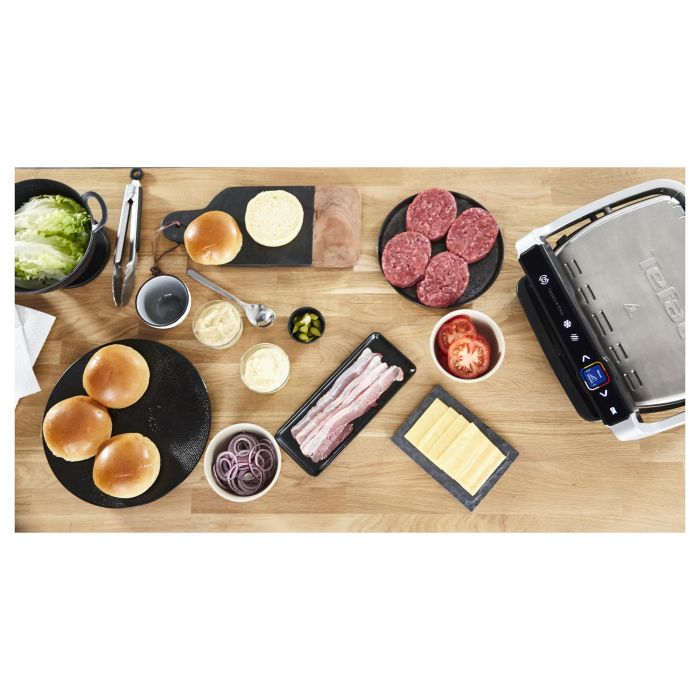 Tefal OptiGrill Elite GC750D16 Parrilla Eléctrica Inteligente Color Negro 2000W 4