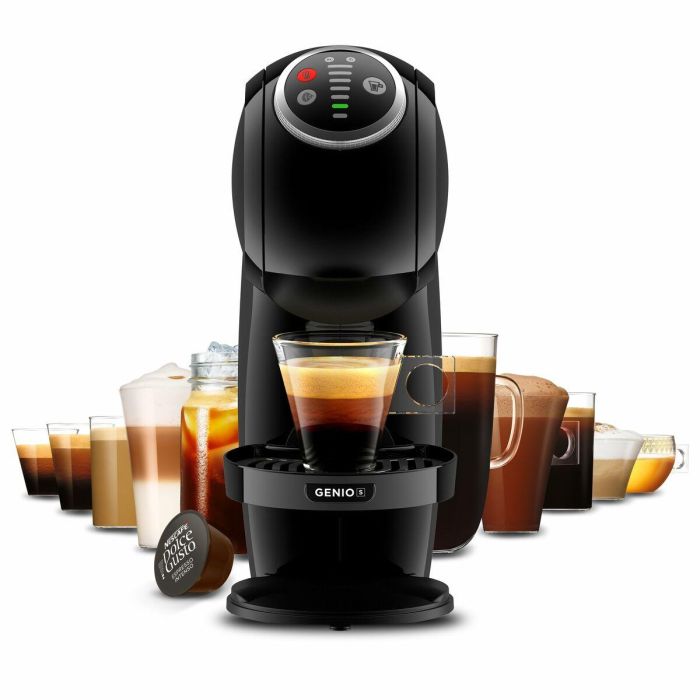 Cafetera de Cápsulas DeLonghi Genio S Plus Negro 12