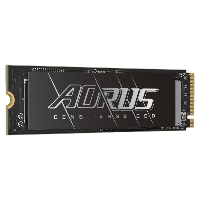 Gigabyte AORUS GEN5 14000 4TB M.2 PCI-E NVMe SSD, 14100 MB/s Lectura, 12600 MB/s Escritura 2 Gigabyte AORUS GEN5 14000 4TB M.2 PCI-E NVMe SSD, 14100 MB/s Lectura, 12600 MB/s Escritura 2