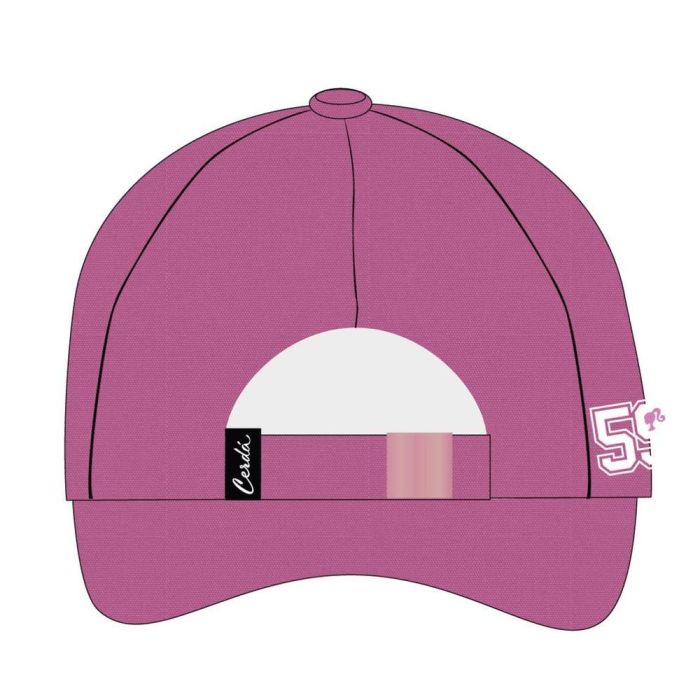 Barbie Gorra Visera Curva Adulto Rosa Talla 57 cm 1 Barbie Gorra Visera Curva Adulto Rosa Talla 57 cm 1