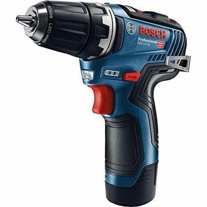 Bosch Professional GSR 12V-35 Taladro Inalámbrico 12V 35 Nm sin Batería ni Cargador en L-Boxx 2 Bosch Professional GSR 12V-35 Taladro Inalámbrico 12V 35 Nm sin Batería ni Cargador en L-Boxx 2