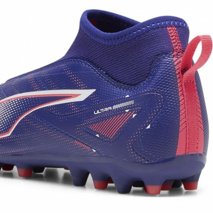 Botas de Fútbol para Niños Puma Ultra 5 Match+ Ll Mg Morado 2 Botas de Fútbol para Niños Puma Ultra 5 Match+ Ll Mg Morado 2