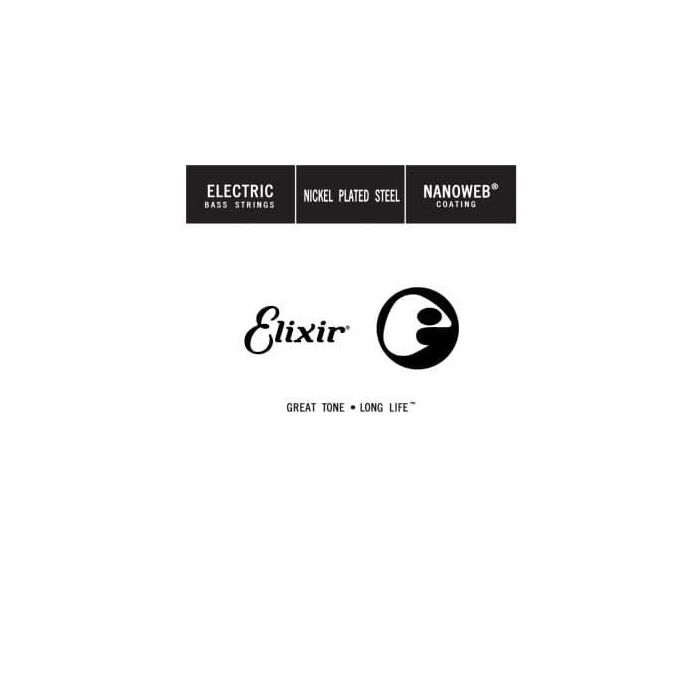 ELIXIR Cuerda Individual Bajo Nanoweb 045
