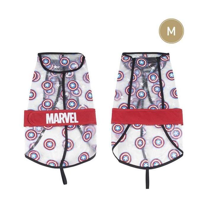 Cerdá Impermeable Ajustable para Perro Marvel Capitán América Avengers Talla M Rojo 4 Cerdá Impermeable Ajustable para Perro Marvel Capitán América Avengers Talla M Rojo 4