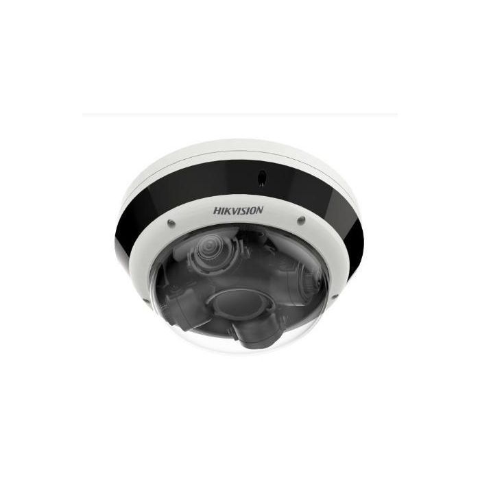 Hikvision Cámara IP multisensor 5M 360º 4 sensores 2.8-8mm IR30 WDR IK10 IP67. Audio, alarma 2