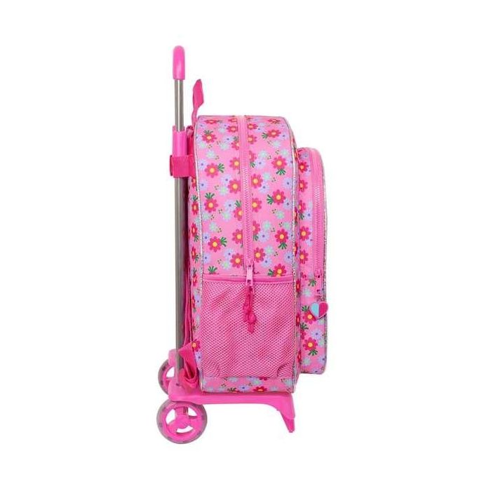 Mochila Escolar con Ruedas Trolls Rosa 33 x 42 x 14 cm 1 Mochila Escolar con Ruedas Trolls Rosa 33 x 42 x 14 cm 1