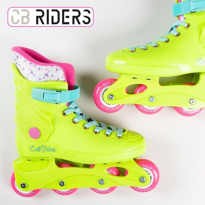 Patines en Línea Colorbaby Amarillo 38-39 (4 Unidades) 2 Patines en Línea Colorbaby Amarillo 38-39 (4 Unidades) 2