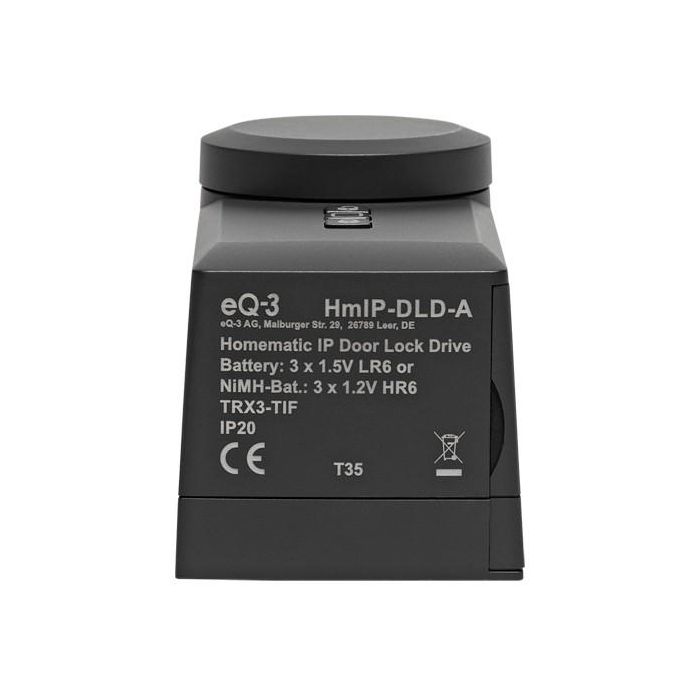 eQ-3 Homematic IP Tüerschlossantrieb Inteligente Antracita 5 eQ-3 Homematic IP Tüerschlossantrieb Inteligente Antracita 5