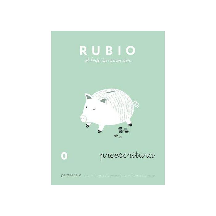Cuaderno Rubio A5 Escritura Nº 0 (+3 Años) (Set de 10)