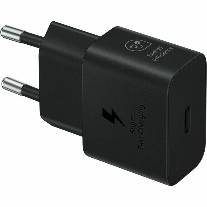 Samsung EP-2510XBEGEU Adaptador de Corriente 25W Super Fast Charging USB Tipo C 1 Puerto para Smartphone Negro 45