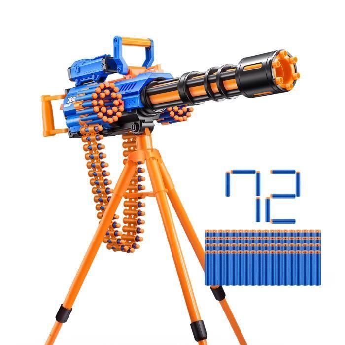 Lanzador motorizado ZURU X-SHOT Rage Fire, 40 dardos, trípode incluido, alcance 27 m 3 Lanzador motorizado ZURU X-SHOT Rage Fire, 40 dardos, trípode incluido, alcance 27 m 3
