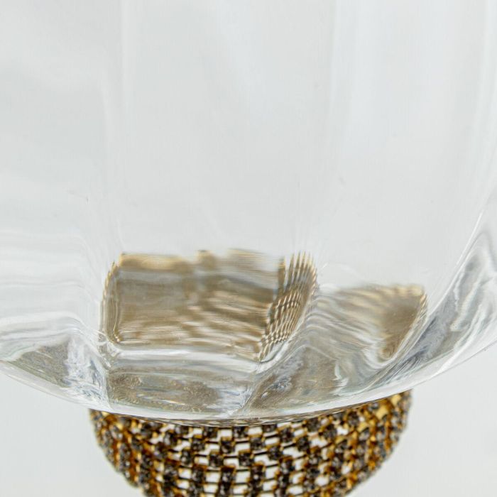 Set de Portavelas Alexandra House Living Transparente Cristal 10 x 36 x 10 cm 10 x 40 x 10 cm Copa 2 Piezas 1