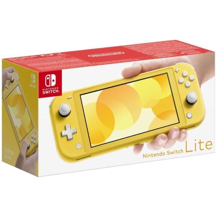 Consola Nintendo Switch Lite amarilla