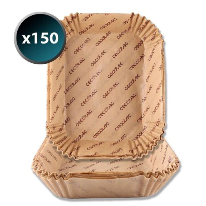 Papel para freidora de aire Cecotec Cecofry BigBucket 31 x 27 x 6,5 cm Papel 150 Unidades 0 Papel para freidora de aire Cecotec Cecofry BigBucket 31 x 27 x 6,5 cm Papel 150 Unidades 0